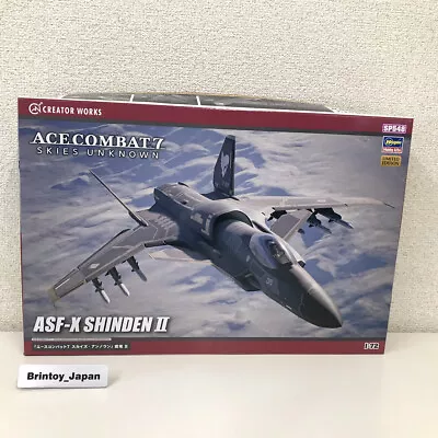 Hasegawa Creator Works Series Ace Combat 7 Skies Unknown Shinden II 1/72 Scale  • $141.45