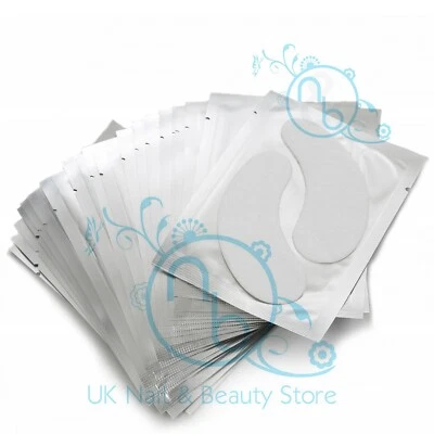 £7.49 • Buy 50 Under Eye Gel Pads Eyelash Pads Lash Extension Lint Free Pads Genuine UK