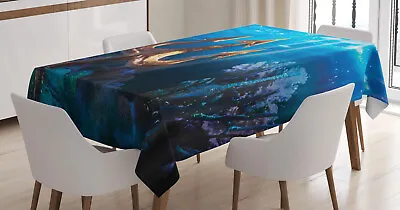 £20.99 • Buy Neptune Tablecloth Trident Underwater