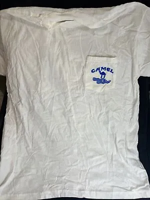 $15 • Buy Vintage Camel Pocket T-shirt Big Vegas Groove Blender Vintage 1996 Size XL