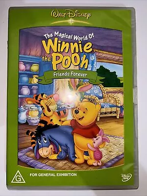 The Magical World Of Winnie The Pooh - Friends Forever Region 4 DVD : Like New • £9.95