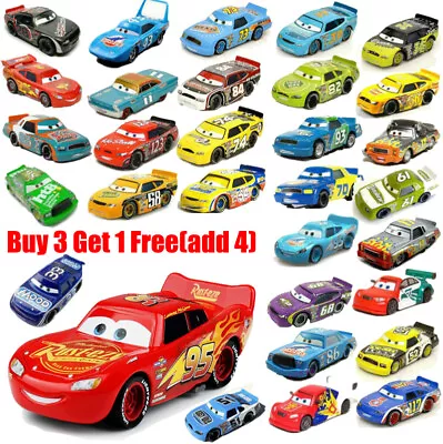 $11.78 • Buy Pixar Cars 1:55 Diecast Racers No.84 Mcqueen Metal Mini Rare Kids Boys Toy Gifts