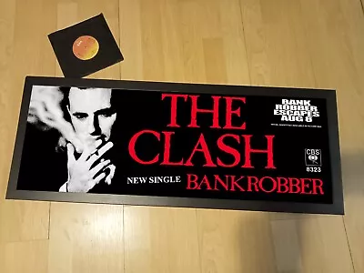 The Clash Bankrobber Promo Poster Banner Sandinista White Riot London Calling • £10