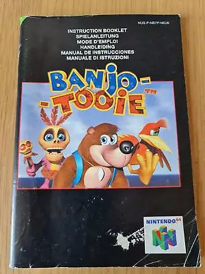 £34.99 • Buy Banjo-Tooie - Nintendo N64 - Manual Only