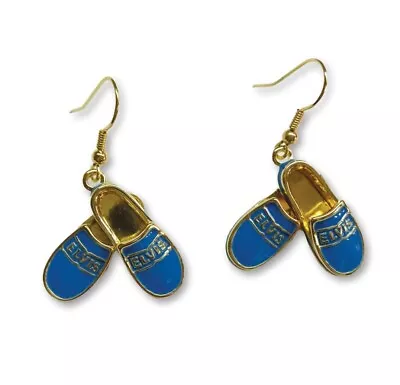 Elvis Earrings - Blue Suede Shoes • $17.68