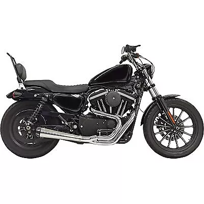 Bassani Chrome Road Rage Gen II 2-into-1 Exhaust System Harley Sportster 04-20 • $929.95