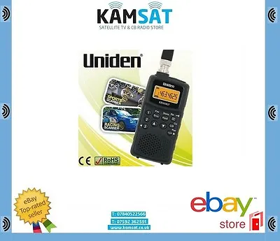 Uniden Handhheld Scanner Receiver -ezi 33xlt Plus Airband Vhf Fm Uhf • £109.99