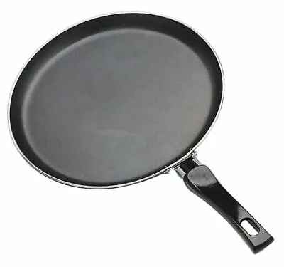 KitchenCraft Lightweight Aluminium 24cm Crepe / Pancake Pan Ensure Easy Flipping • £17.49