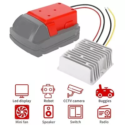 DIY Adapter Step Down DC Voltage Converter For Milwaukee 18V To 12V Battery Dock • $20.99