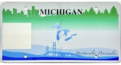 *99 CENT SALE*  Michigan Peninsula BLANK License Plate No Reserve • $6