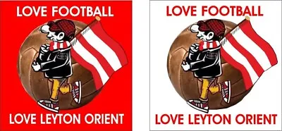 £3.50 • Buy Love Football Love  Leyton Orient Andy Capp Pin Badge