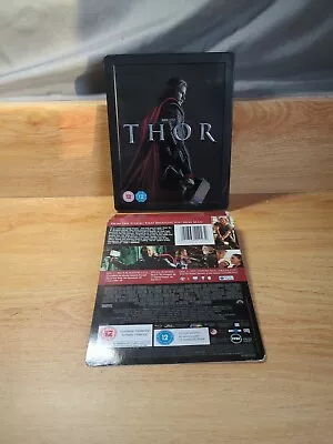 Marvels Thor (2011) On Blu-Ray + DVD UK HMV Exclusive Steelbook • £19.99