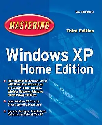 £4.48 • Buy Hart–Davis, Guy : Mastering Windows XP Home Edition Expertly Refurbished Product