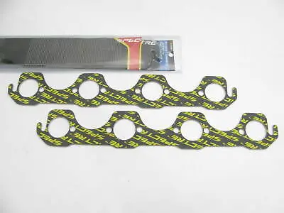 Spectre 418 1/8  Thick Exhaust Header Gaskets SBF Ford  289 302 1.45  Round Port • $15.25