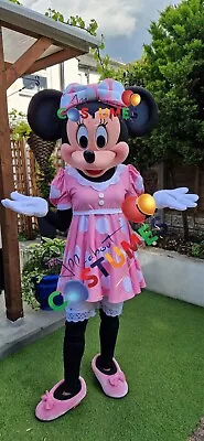 Hire Pink Minnie Lookalike Costume Mascot Fancy Dress Delivery Within UK  MMW • £50