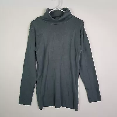 Giorgia Per Modonna Australian Wool Knit Turtleneck Pullover Sweater Mens Size S • $12.84