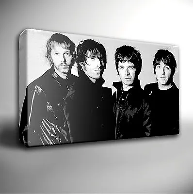 OASIS Band - Canvas Art Picture - PREMIUM Quality *Choose Your Size • £27.99