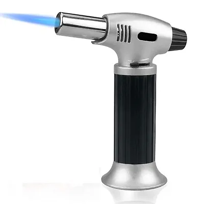 £9.99 • Buy Blow Torch Butane Refillable Lighter Culinary Cooking Baking Crafts Creme Brulee