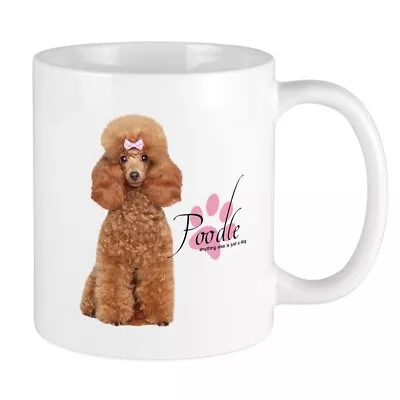 CafePress Poodle Mugs 11 Oz Ceramic Mug (1140050351) • $14.99