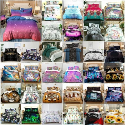 $37.59 • Buy Ultra Soft Doona Quilt Duvet Cover Set Single Double Queen Super King Size Bed