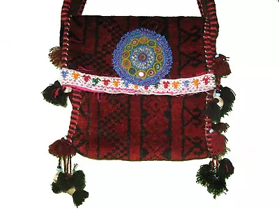 Women Persian Handmade Handcrafted Baluchi Nomadic Kilim (Rug) Handbag • $42