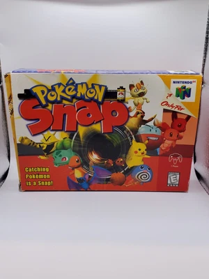 $100 • Buy Pokemon Snap Nintendo 64 Complete In Box & Manual CIB N64 Tested Workin.
