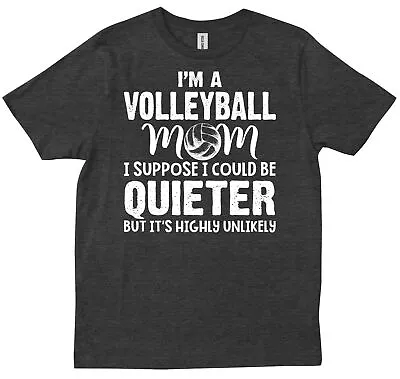 Volleyball Mom Personalized Ladies Mother Volley Sports Momma Gifts T-shirt • $24.99