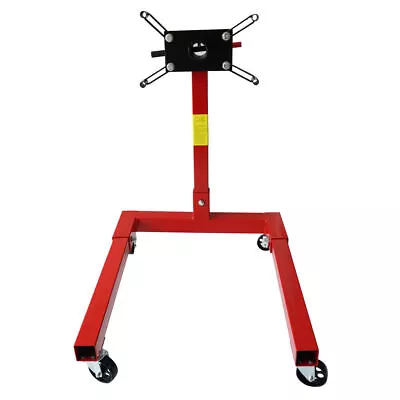 80041 Red Engine Stand 1250 Lbs Capacity 360 Degree Head Motorcycle Stand • $97.29
