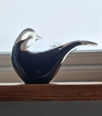 Vintage Murano Style Art Glass Cased Bird Figure Paperweight  • £12.99