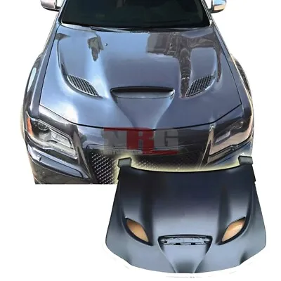 For 2011-2023 Chrysler 300 Hellcat Style ALUMINUM Hood With Vented Bezel • $975