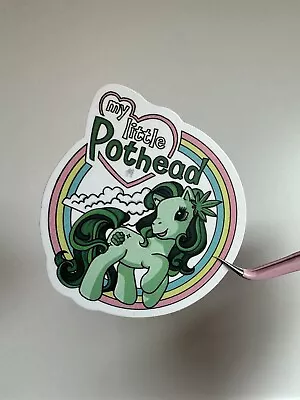 My Little Pothead My Little Pony Logo Vinyl/waterproof Laptop • $2