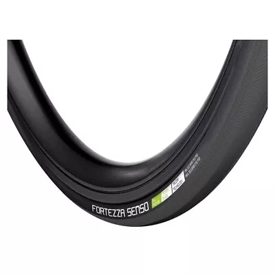 Tyre Fortezza Senso All Weather 700x23c Clincher Foldable Black 305656 • $48.04