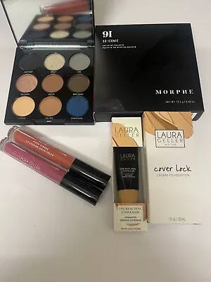 Morphe So Iconic Eyeshadow Palette + Laura Geller Foundation- Concealer + • £13.75