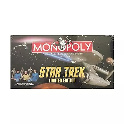 USAOpoly Monopoly Monopoly - Star Trek (Limited Ed) Box VG • $90