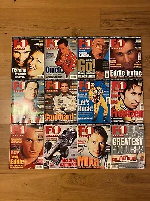 F1 Racing Magazine 1999. 12 Issues January To December • £10