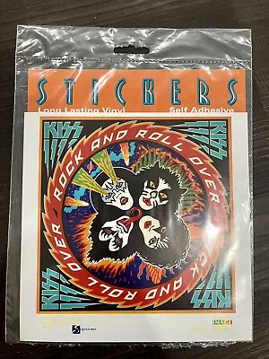 KISS Rock And Roll Over Sticker - Never Opened • $2.99