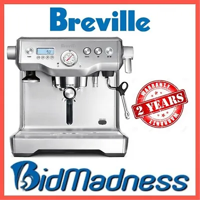 $720 • Buy BREVILLE BES920BSS The DYNAMIC DUAL BOILER 2200W  ESPRESSO COFFEE MACHINE - 920