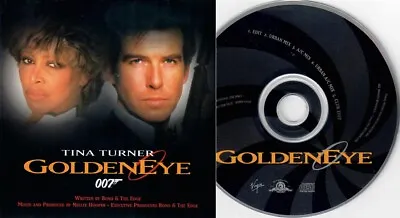 £19.95 • Buy TINA TURNER CD Golden Eye 5 TRACK Remixes USA Promo 1995 007 James Bond UNPLAYED
