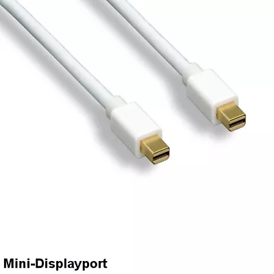 10' Mini DisplayPort 1.2 Cable Male/Male 32AWG 4K For Mac To Display Monitor TV • $13.02