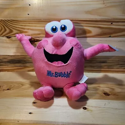 Plush Mr. Bubble Bubble Bath Stuffed Animal Collectible Pink • $15