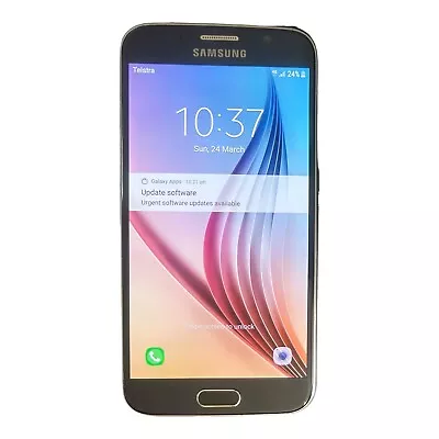 Samsung Galaxy S6 32GB Black (SM-G920I) Unlocked & Working • $139.95