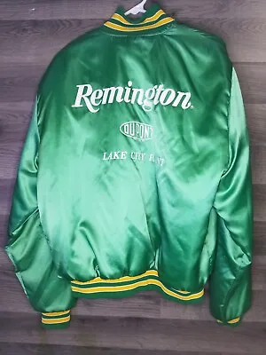 Vintage Birdie Remington Jacket Means Large Made In USA Satin • $48.95