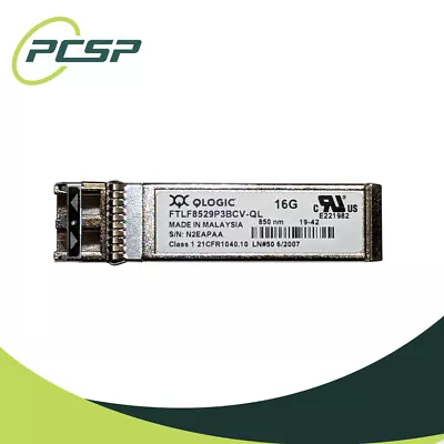 Lot Of 16 Qlogic 16Gb SW FC SFP+ Transceiver Module 850nm FTLF8529P3BCV-QL • $119.99