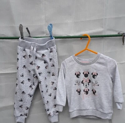 £2.80 • Buy Baby Girls MINI MOUSE Tracksuit Age 12-18 Months 