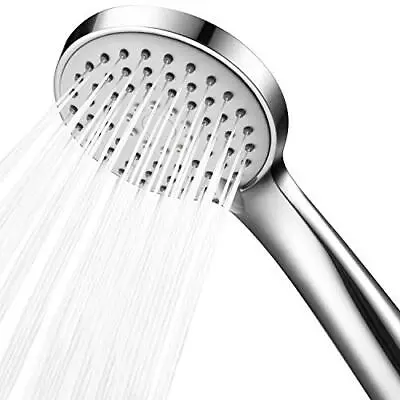 Shower Head Low Water Pressure Boosting Handheld Shower Head Bathroom – Chrome • £14