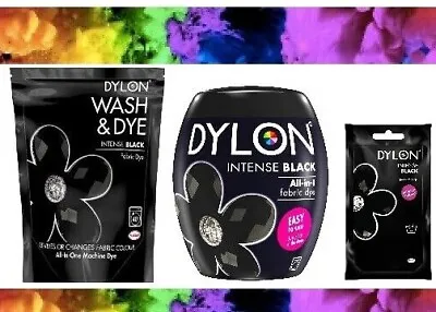 Dylon Wash & Dye Fabric Clothes Jeans Dye Pouch Pod 350g Powder Easier Than Ever • £12.50