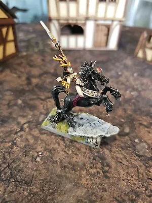 Warhammer Dark Elf Morathi The Hag Sorceress On Dark Pegasus. Well Painted.... • £29.99