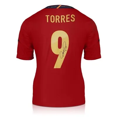 £356.99 • Buy Fernando Torres Signed Spain 2011-12 Football Shirt