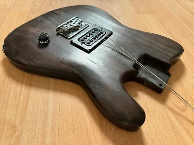Relic Telecaster Single Humbucker Solid Mahogany Guitar Body Fully Loaded • £145
