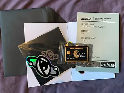 Imbue Pcb American Express Credit Card Like Obey Eine Eelus Invader Whatson • £0.99